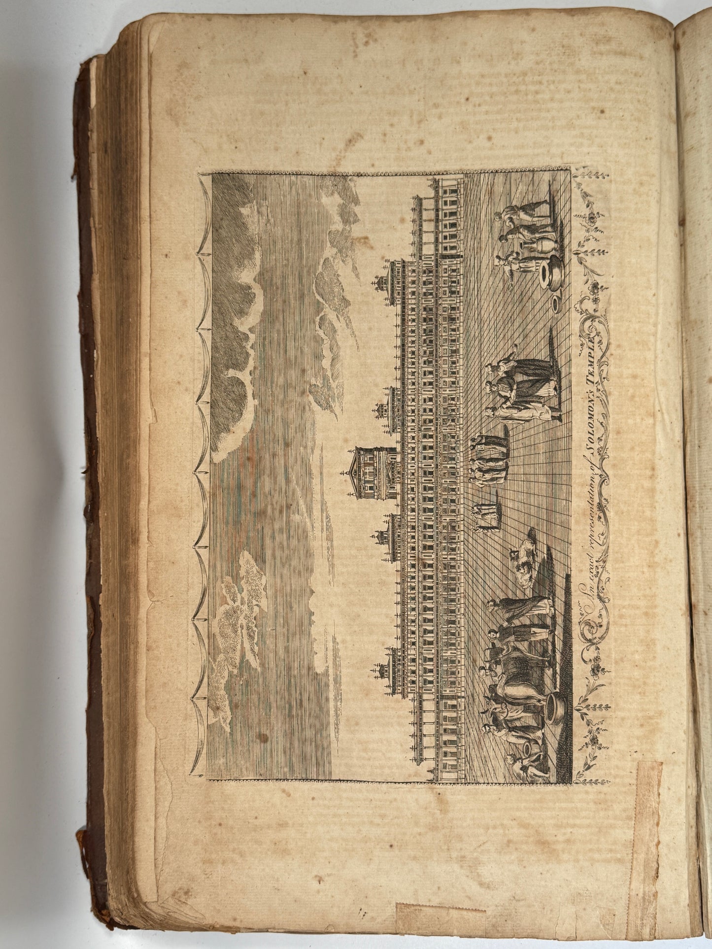 Antique King James Bible 1787 Giant Imperial Folio