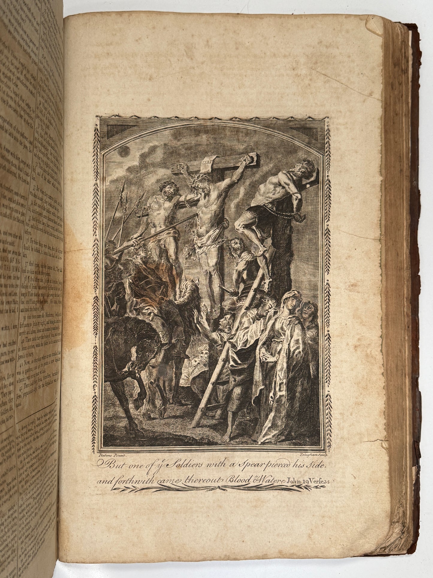 Antique King James Bible 1787 Giant Imperial Folio