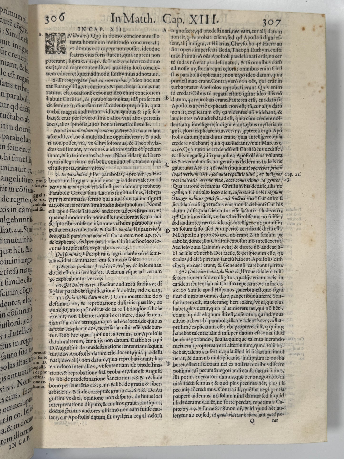 Commentary on the Gospels 1597 John Maldonatus