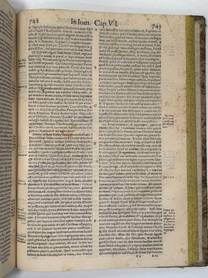 Commentary on the Gospels 1597 John Maldonatus