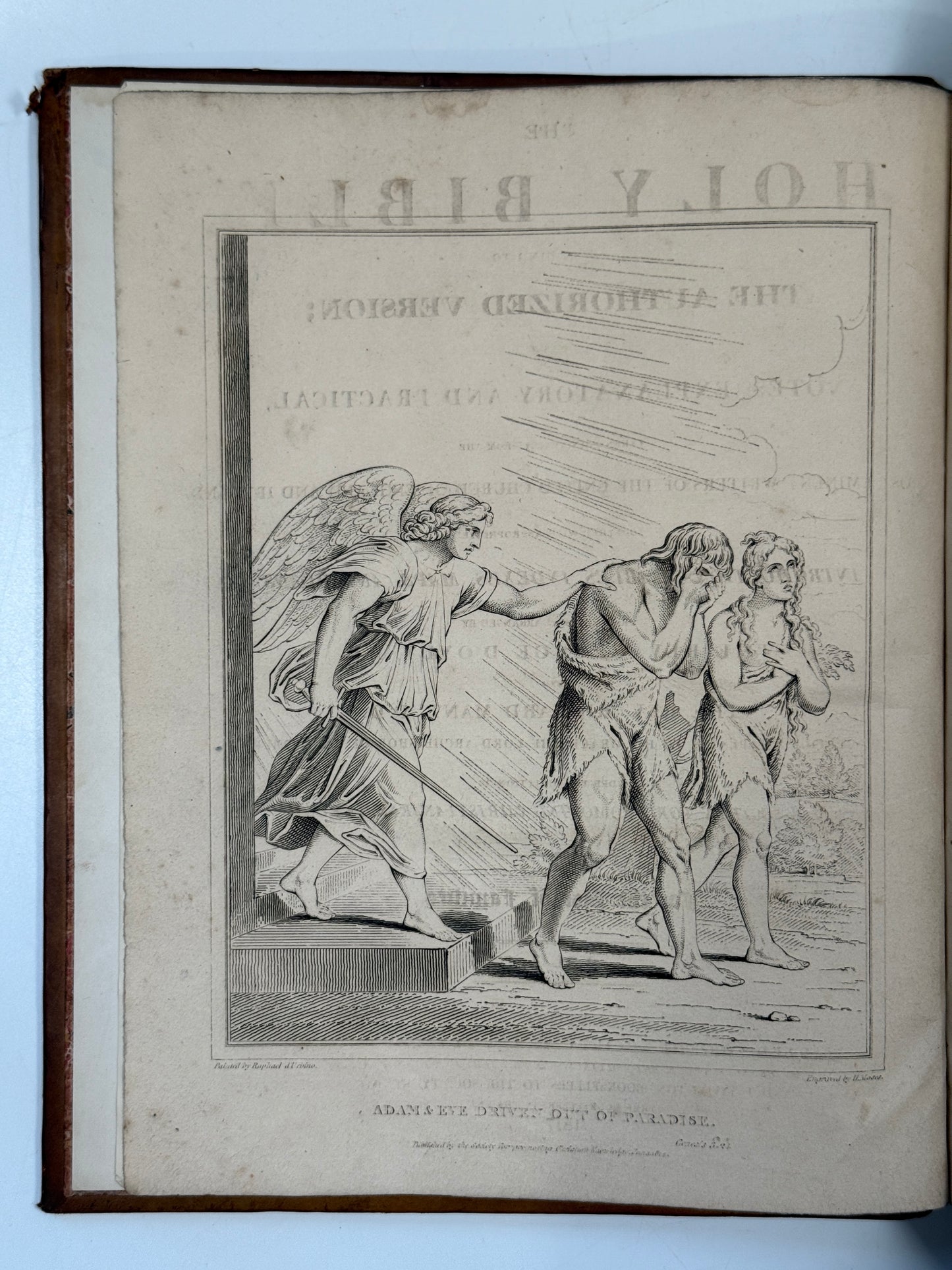 Antique King James Bible 1817 Clarendon Press