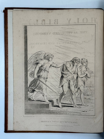 Antique King James Bible 1817 Clarendon Press