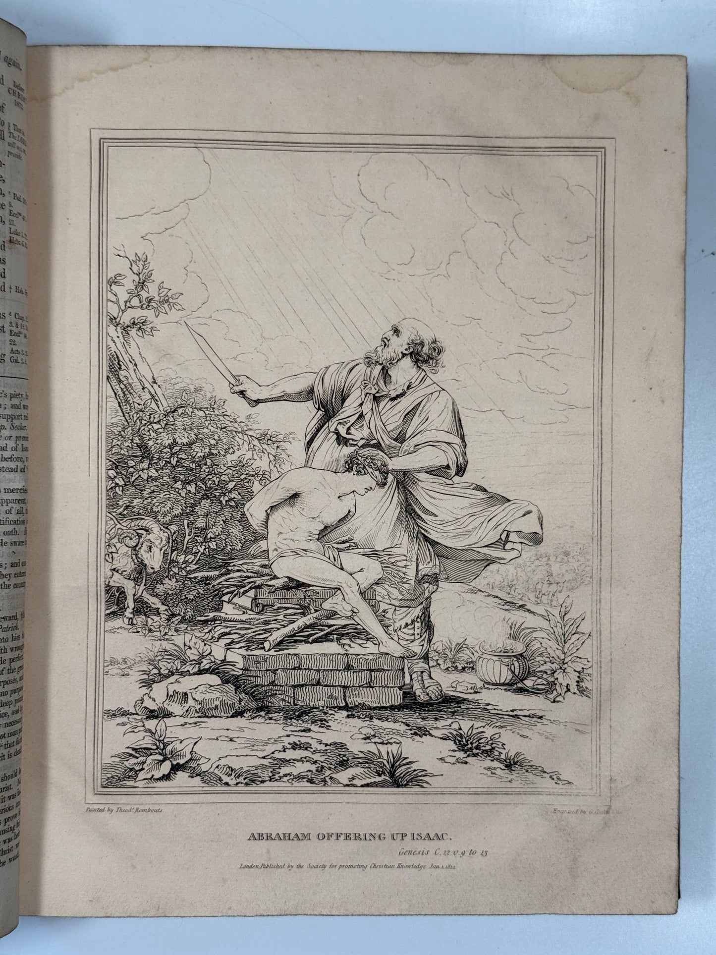 Antique King James Bible 1817 Clarendon Press