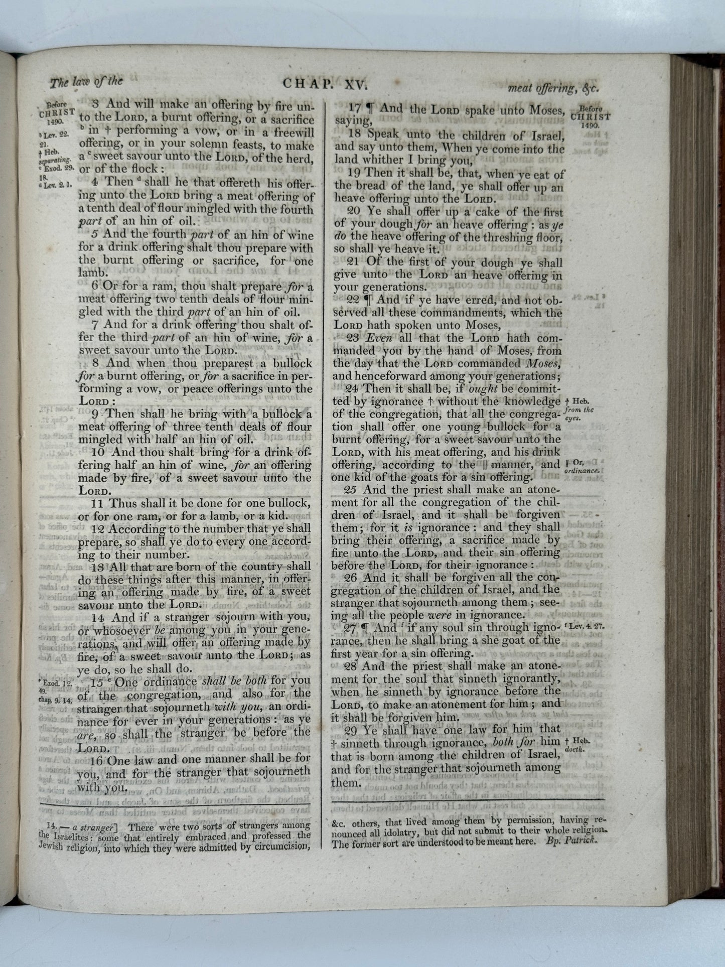 Antique King James Bible 1817 Clarendon Press