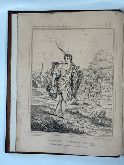 Antique King James Bible 1817 Clarendon Press