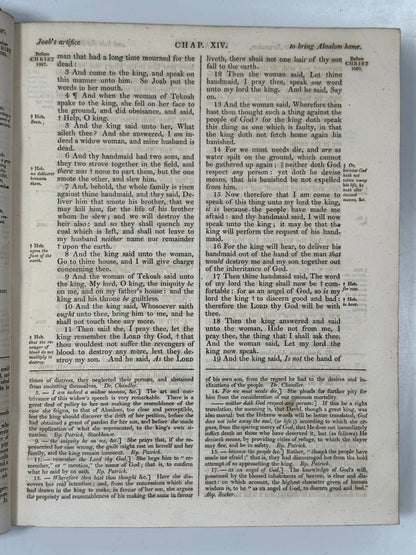 Antique King James Bible 1817 Clarendon Press
