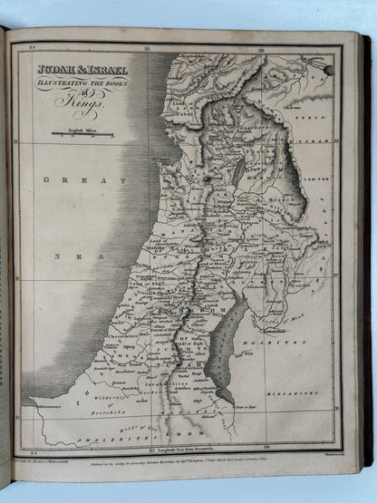 Antique King James Bible 1817 Clarendon Press