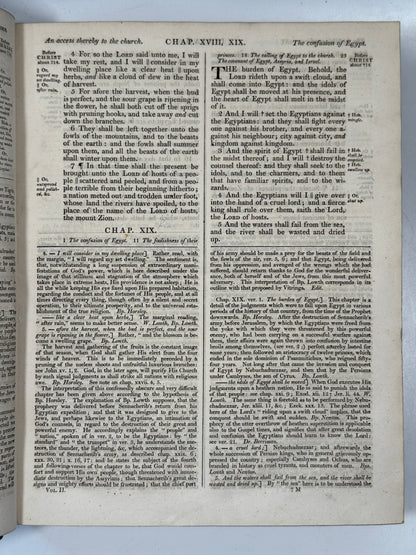 Antique King James Bible 1817 Clarendon Press