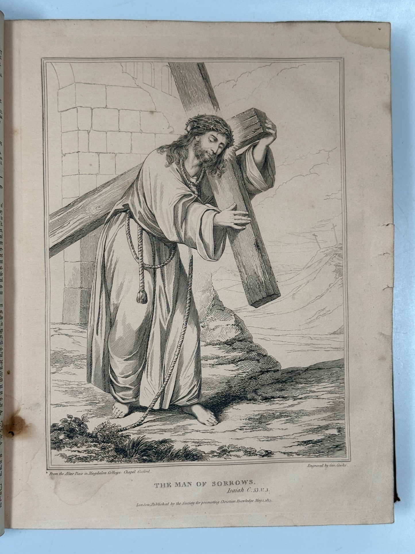 Antique King James Bible 1817 Clarendon Press