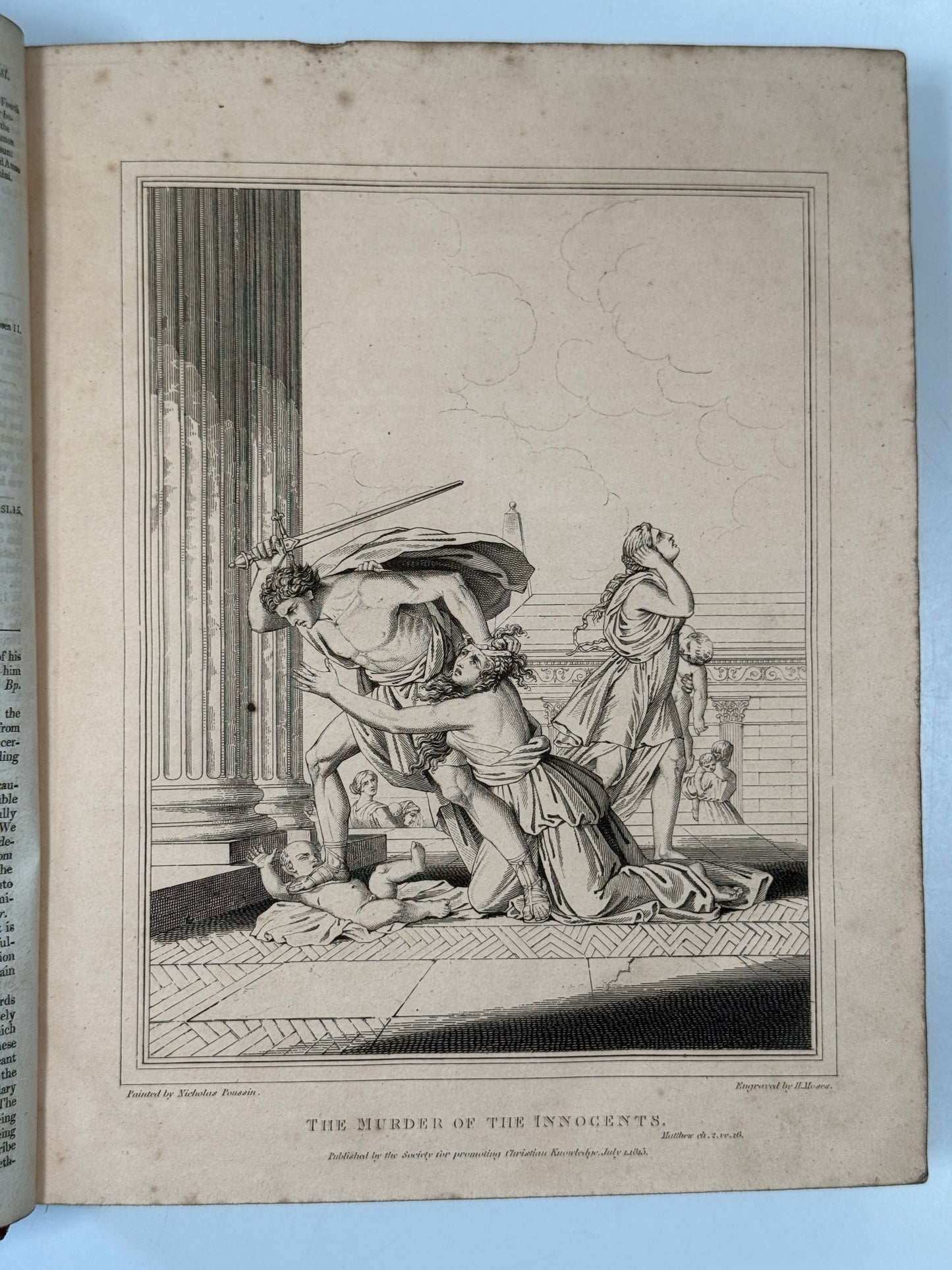 Antique King James Bible 1817 Clarendon Press