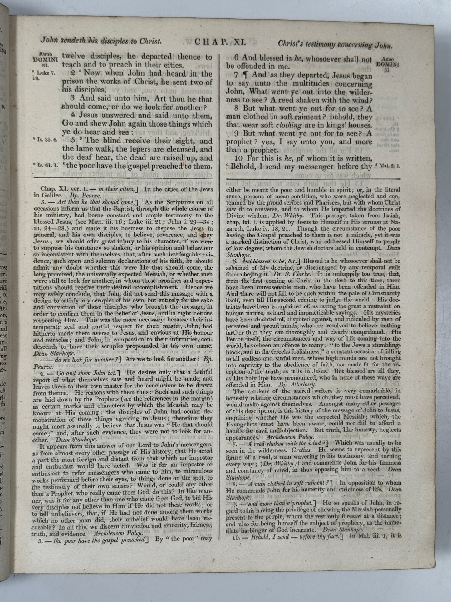 Antique King James Bible 1817 Clarendon Press