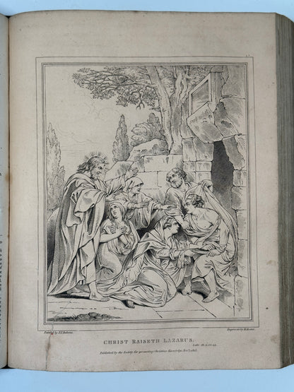 Antique King James Bible 1817 Clarendon Press