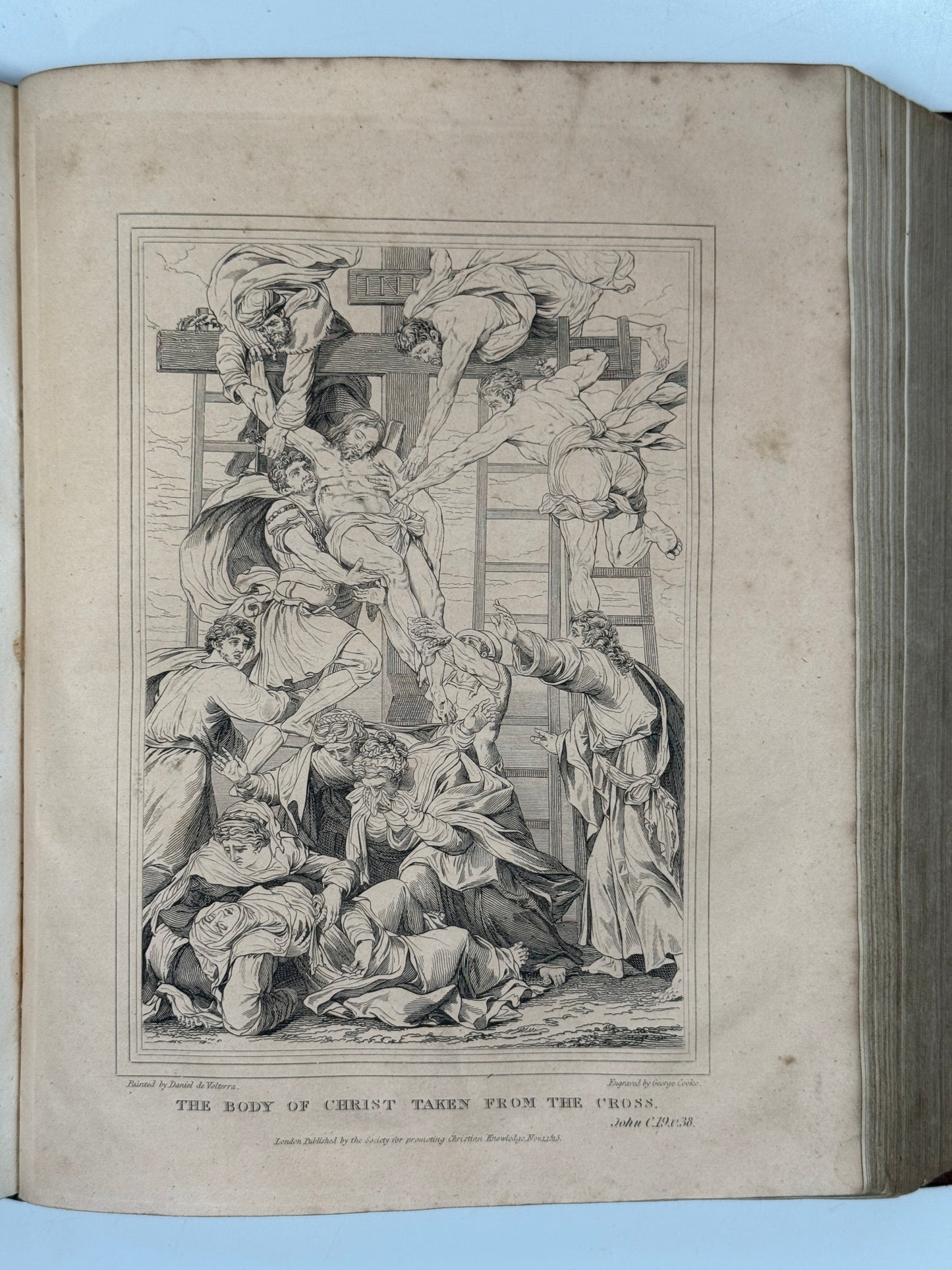 Antique King James Bible 1817 Clarendon Press