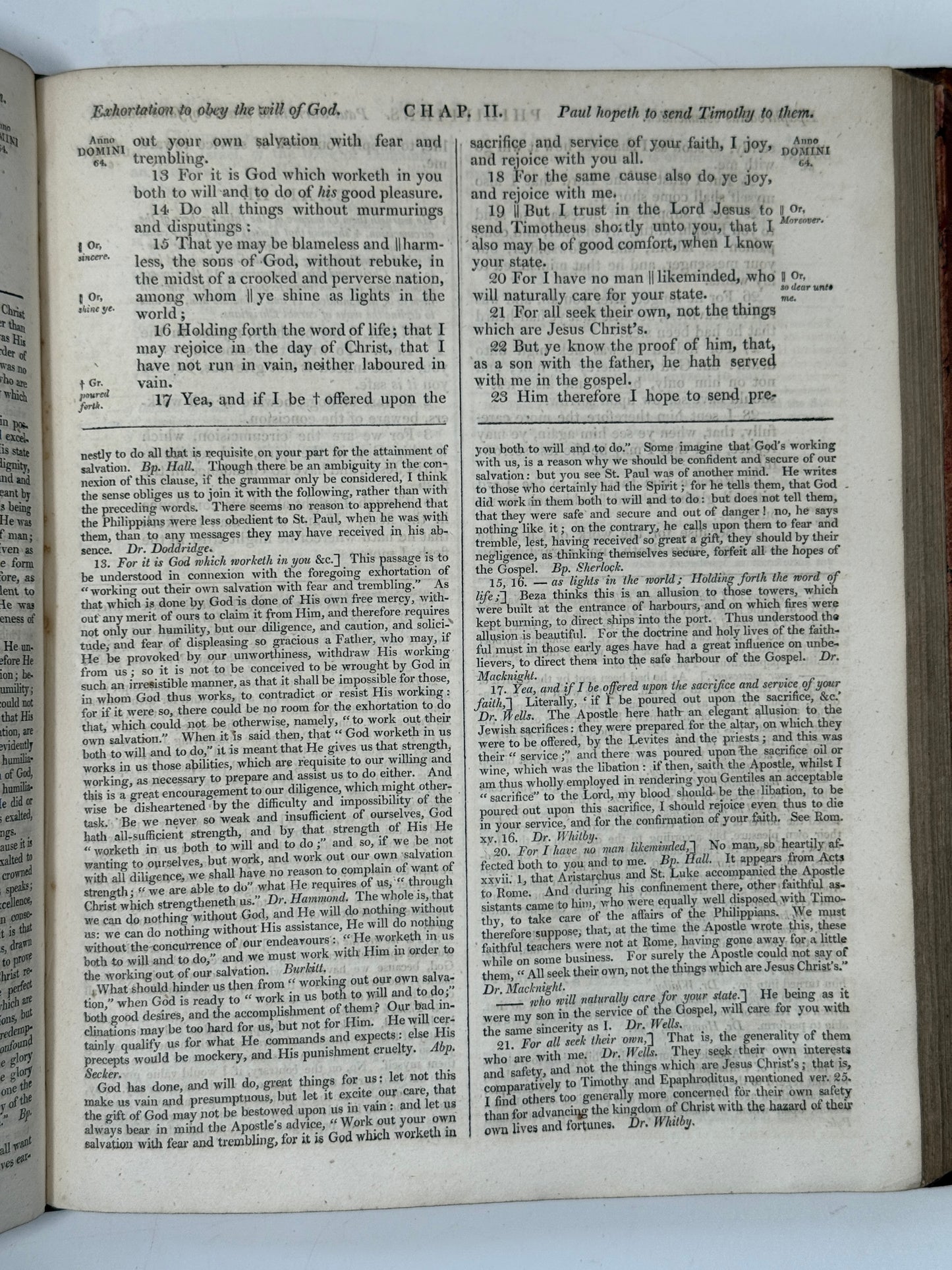 Antique King James Bible 1817 Clarendon Press
