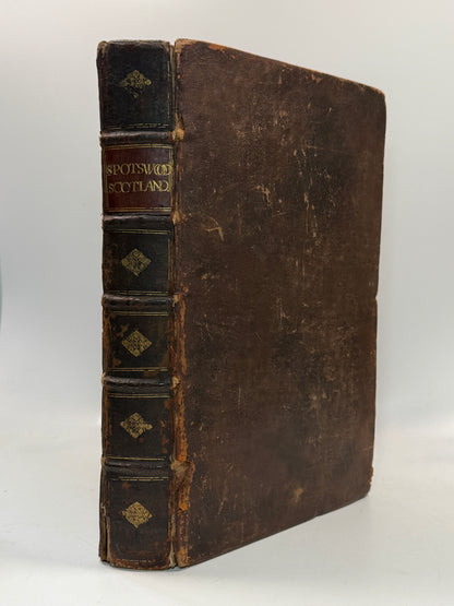 The History of the Church of Scotland 1655 John Spotswood
