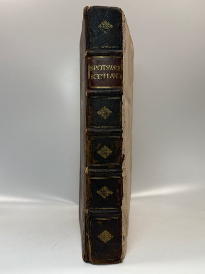 The History of the Church of Scotland 1655 John Spotswood