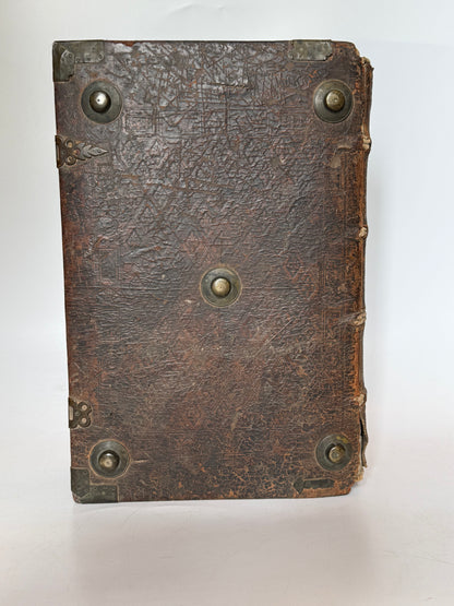 Bartholomaeus Anglicus' Encyclopaedia 1483 INCUNABLE Binding, Koberger