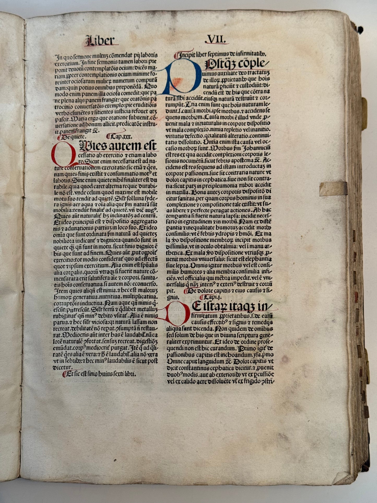 Bartholomaeus Anglicus' Encyclopaedia 1483 INCUNABLE Binding, Koberger