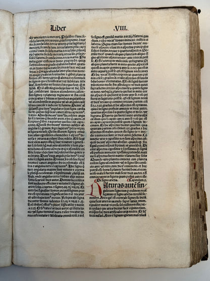 Bartholomaeus Anglicus' Encyclopaedia 1483 INCUNABLE Binding, Koberger
