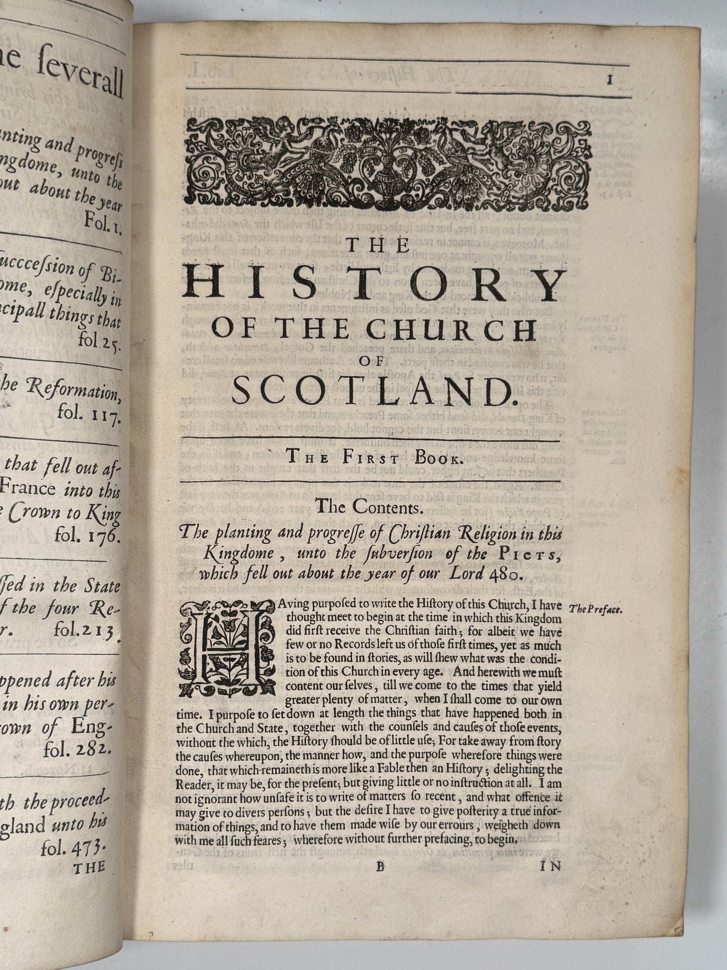 The History of the Church of Scotland 1655 John Spotswood