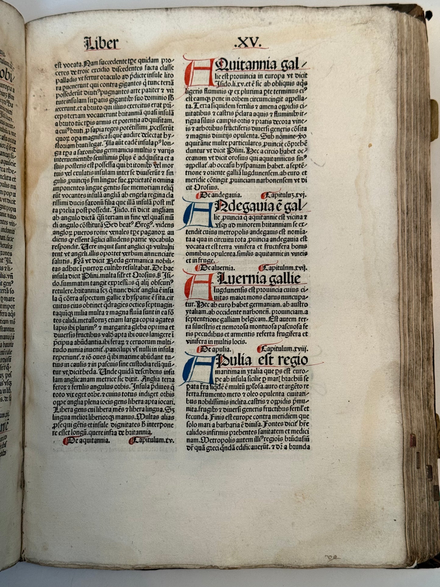 Bartholomaeus Anglicus' Encyclopaedia 1483 INCUNABLE Binding, Koberger