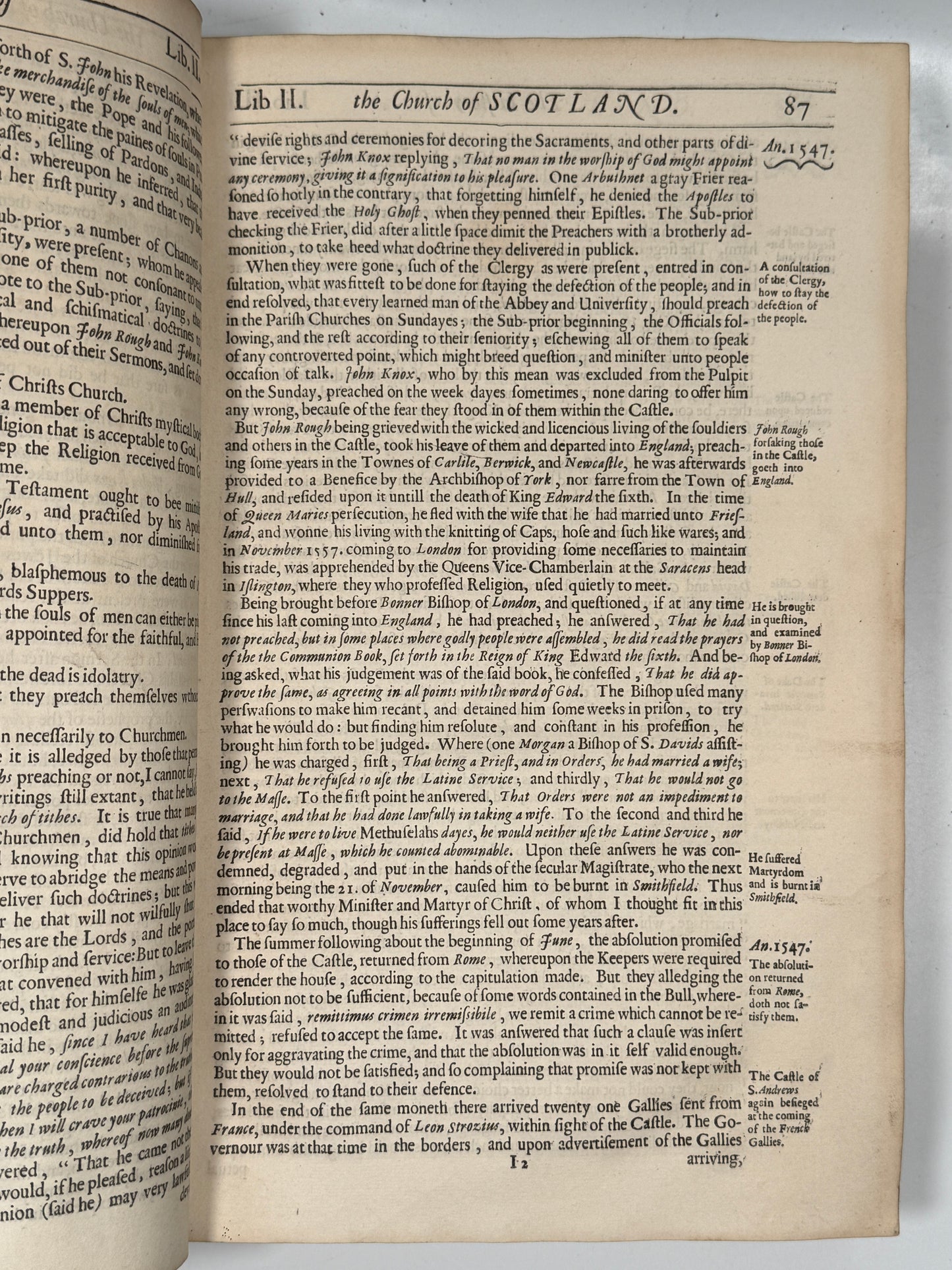 The History of the Church of Scotland 1655 John Spotswood
