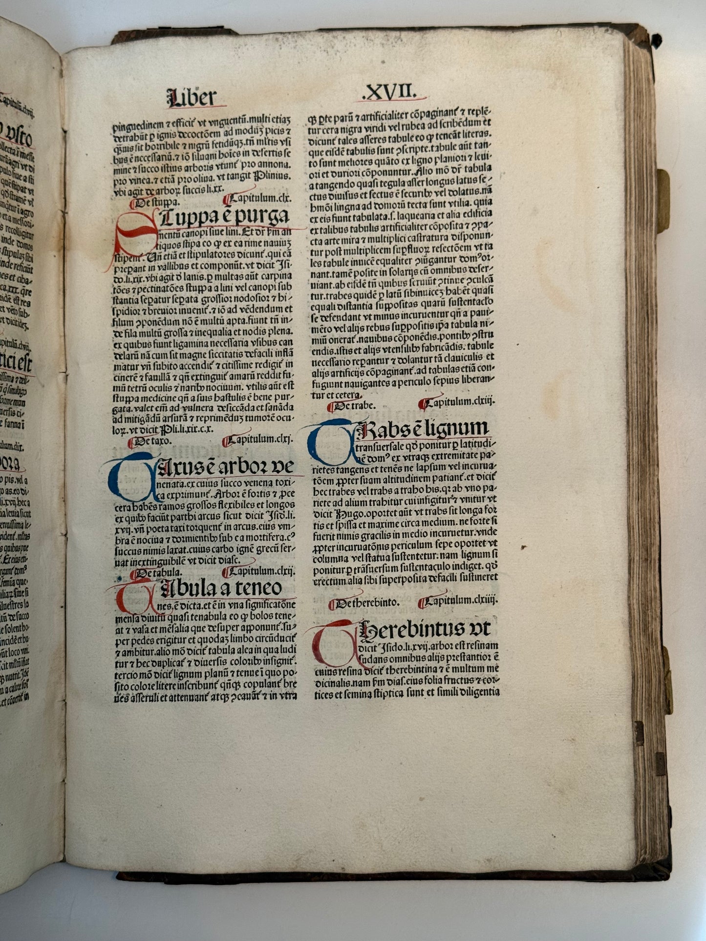 Bartholomaeus Anglicus' Encyclopaedia 1483 INCUNABLE Binding, Koberger