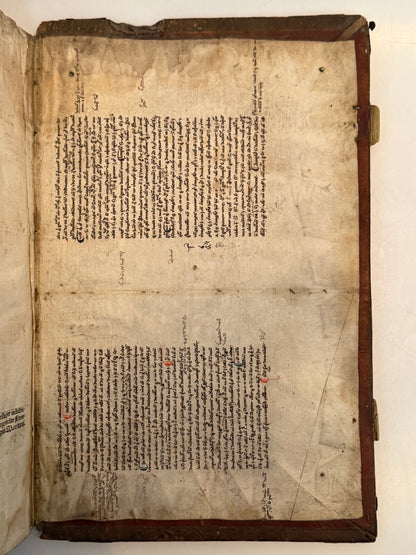 Bartholomaeus Anglicus' Encyclopaedia 1483 INCUNABLE Binding, Koberger