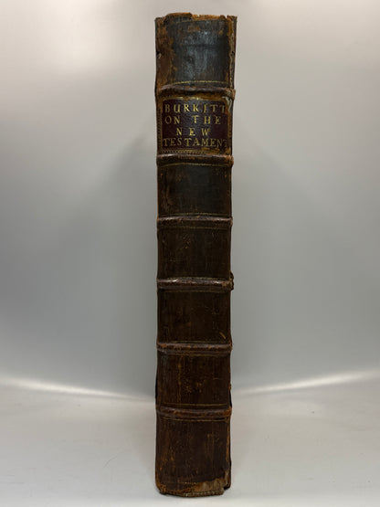 Observations on the New Testament c.1720 William Burkitt