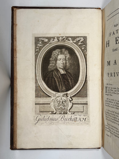 Observations on the New Testament c.1720 William Burkitt