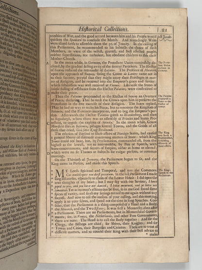 John Rushworth's Historical Collections 1721