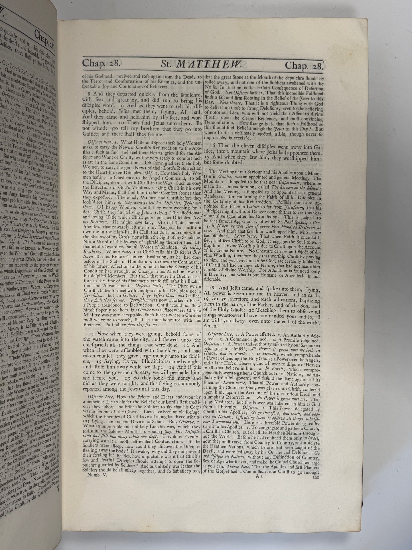 Observations on the New Testament c.1720 William Burkitt