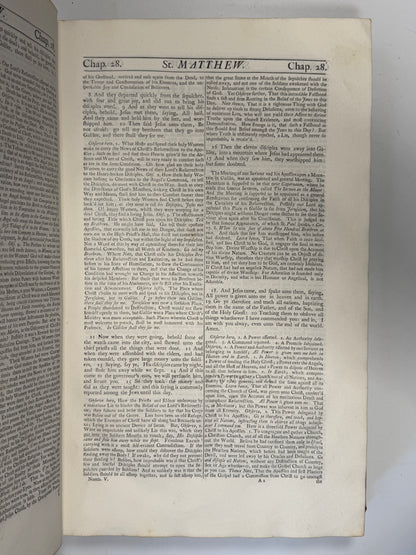 Observations on the New Testament c.1720 William Burkitt