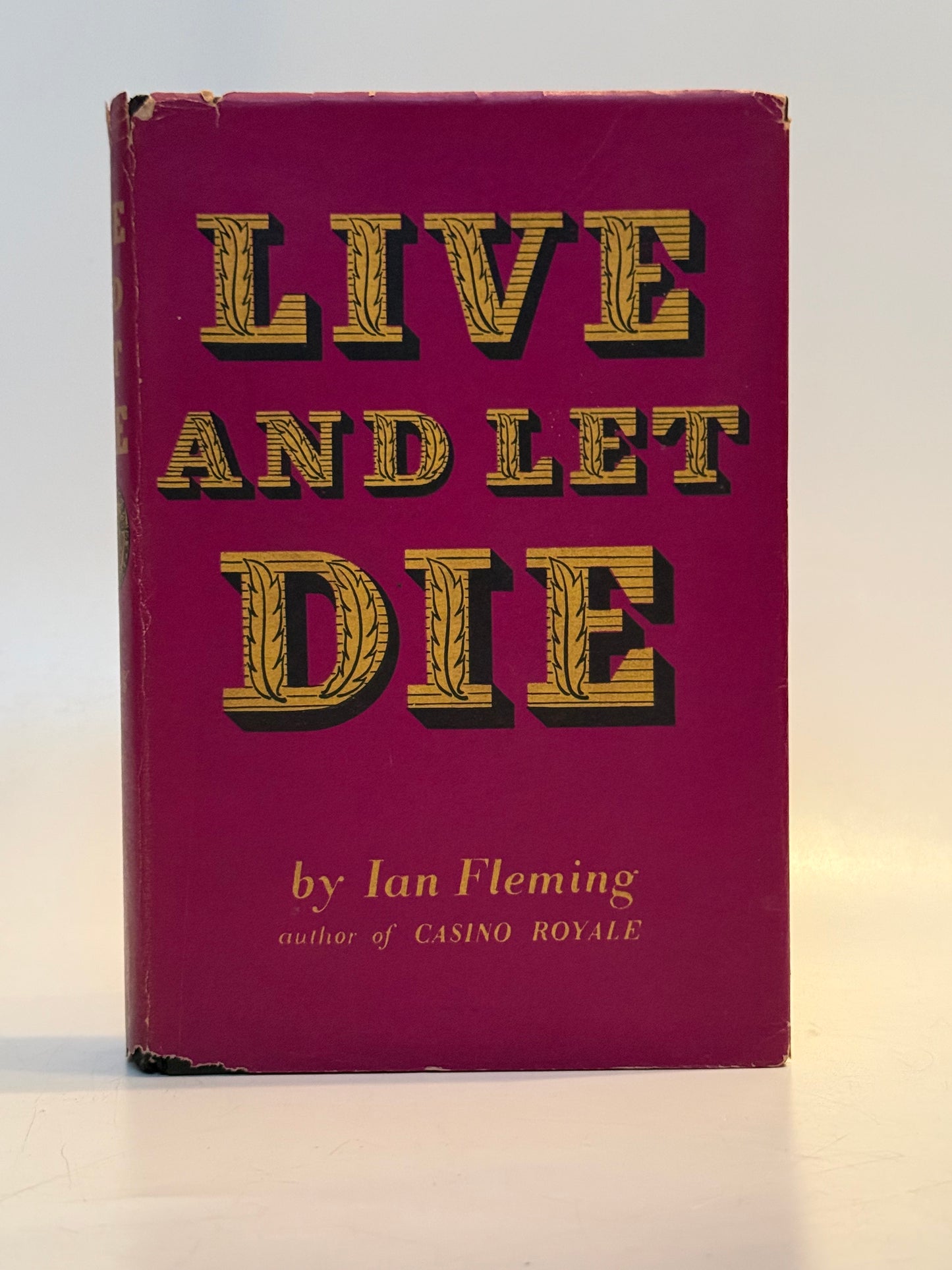 Live and Let Die by Ian Fleming 1954 First Edition First Impression in the Dust Jacket