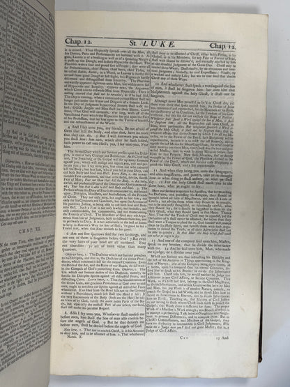 Observations on the New Testament c.1720 William Burkitt