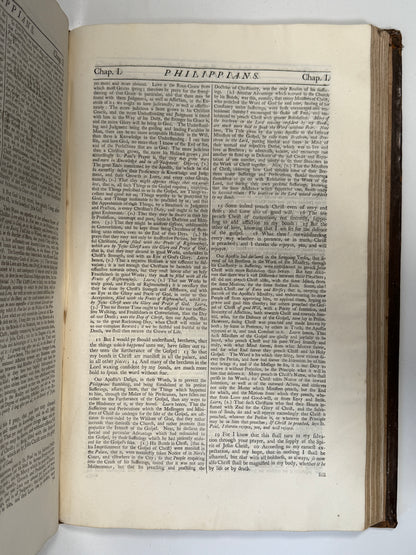 Observations on the New Testament c.1720 William Burkitt