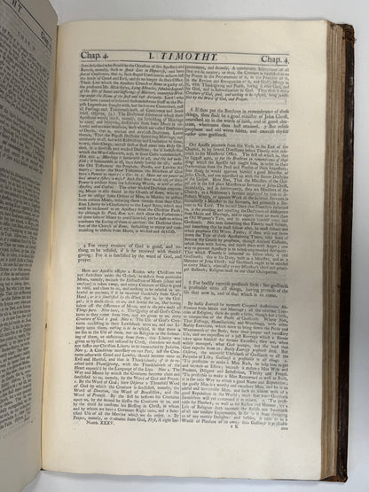 Observations on the New Testament c.1720 William Burkitt