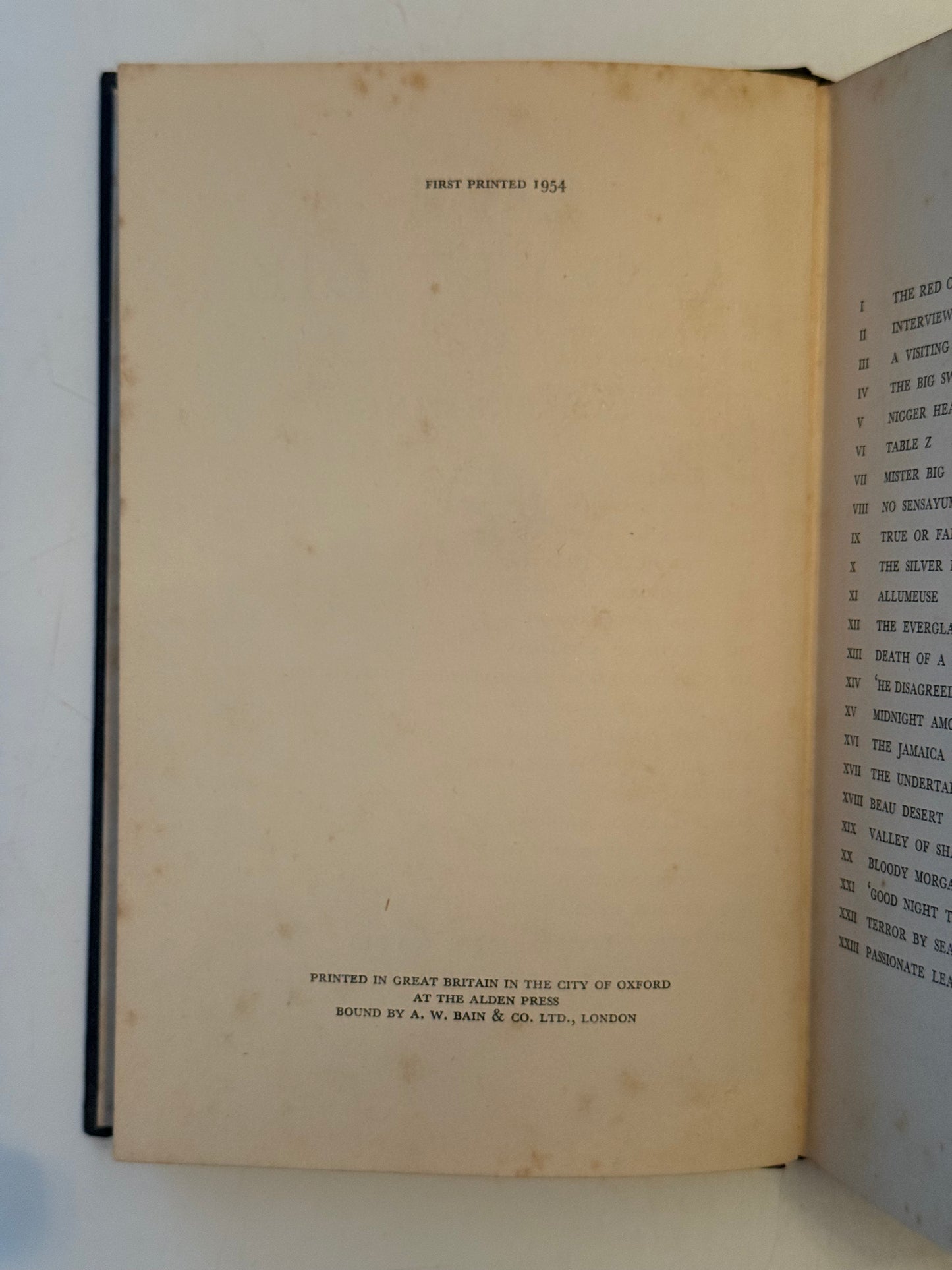 Live and Let Die by Ian Fleming 1954 First Edition First Impression in the Dust Jacket