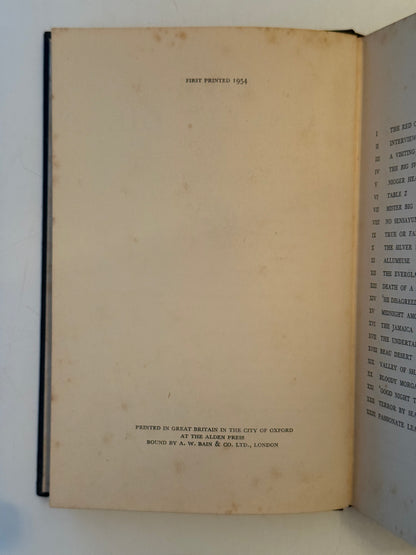 Live and Let Die by Ian Fleming 1954 First Edition First Impression in the Dust Jacket