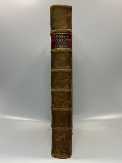 The Suffering of the Clergy of the Church of England 1714