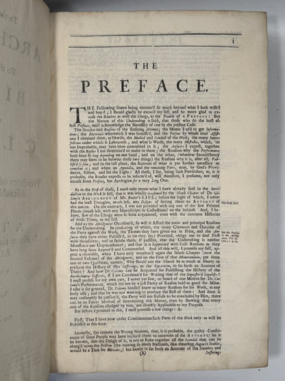 The Suffering of the Clergy of the Church of England 1714