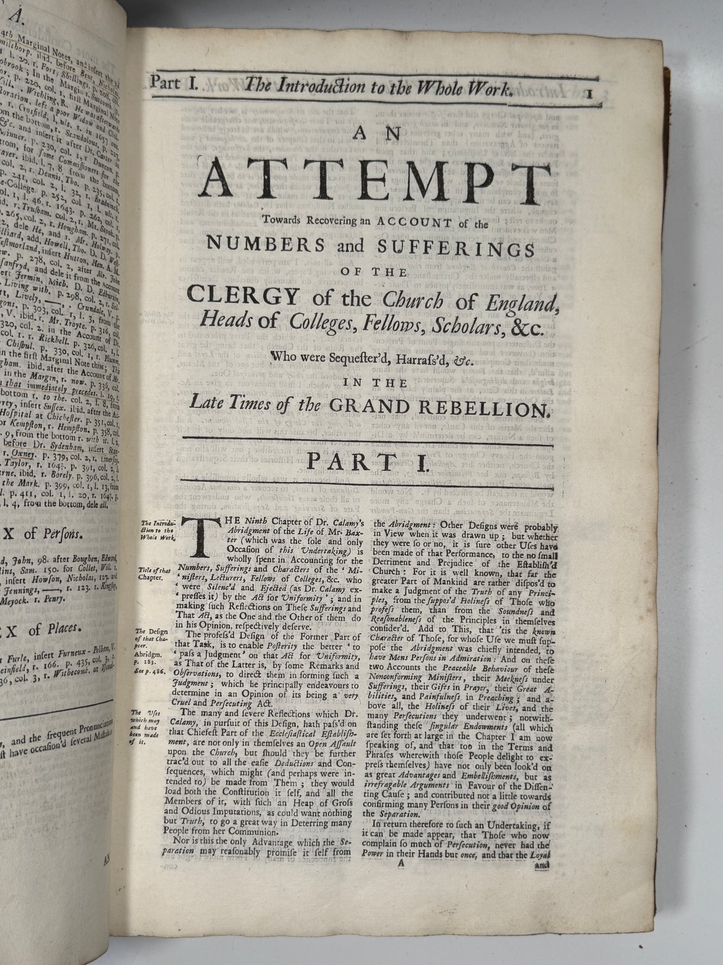 The Suffering of the Clergy of the Church of England 1714