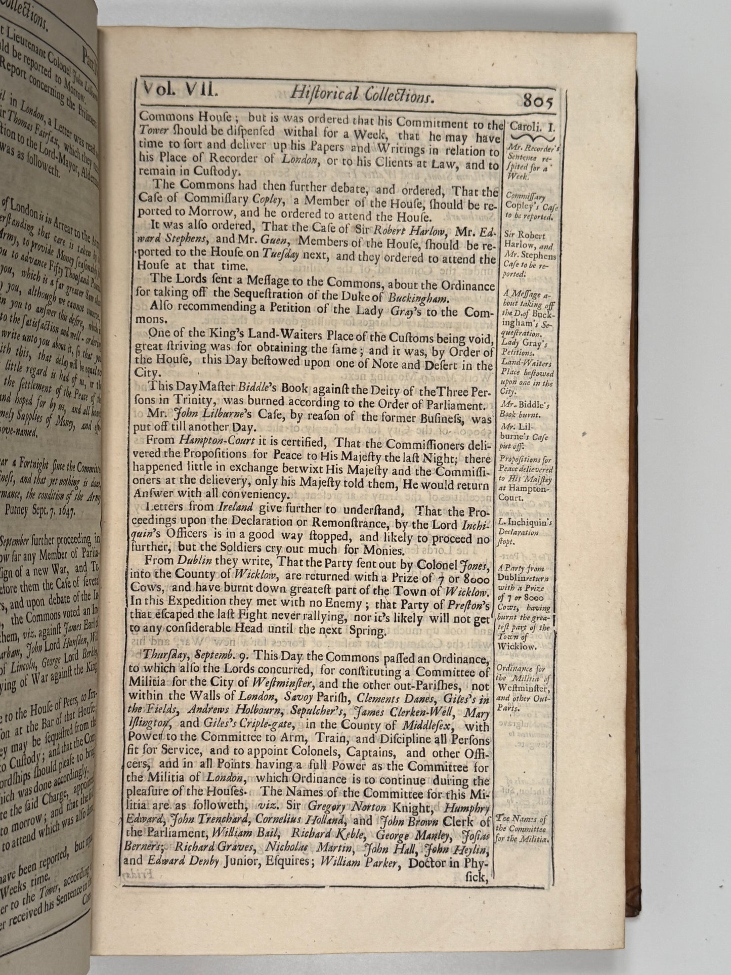 John Rushworth's Historical Collections 1721