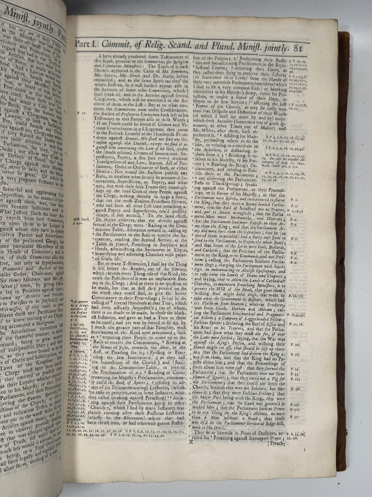 The Suffering of the Clergy of the Church of England 1714