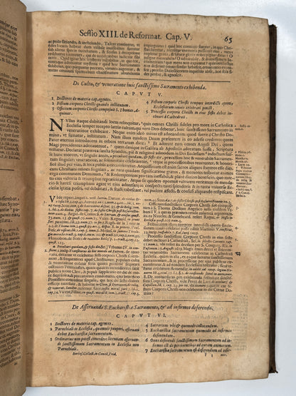 Catholic Theology, Council of Trent by Augustinus Barbosa 1643