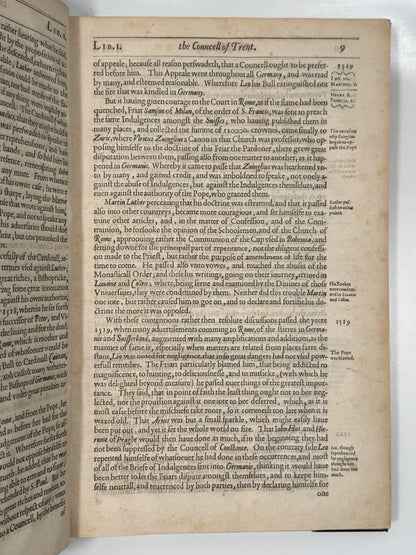 The Historie of the Councel of Trent 1620