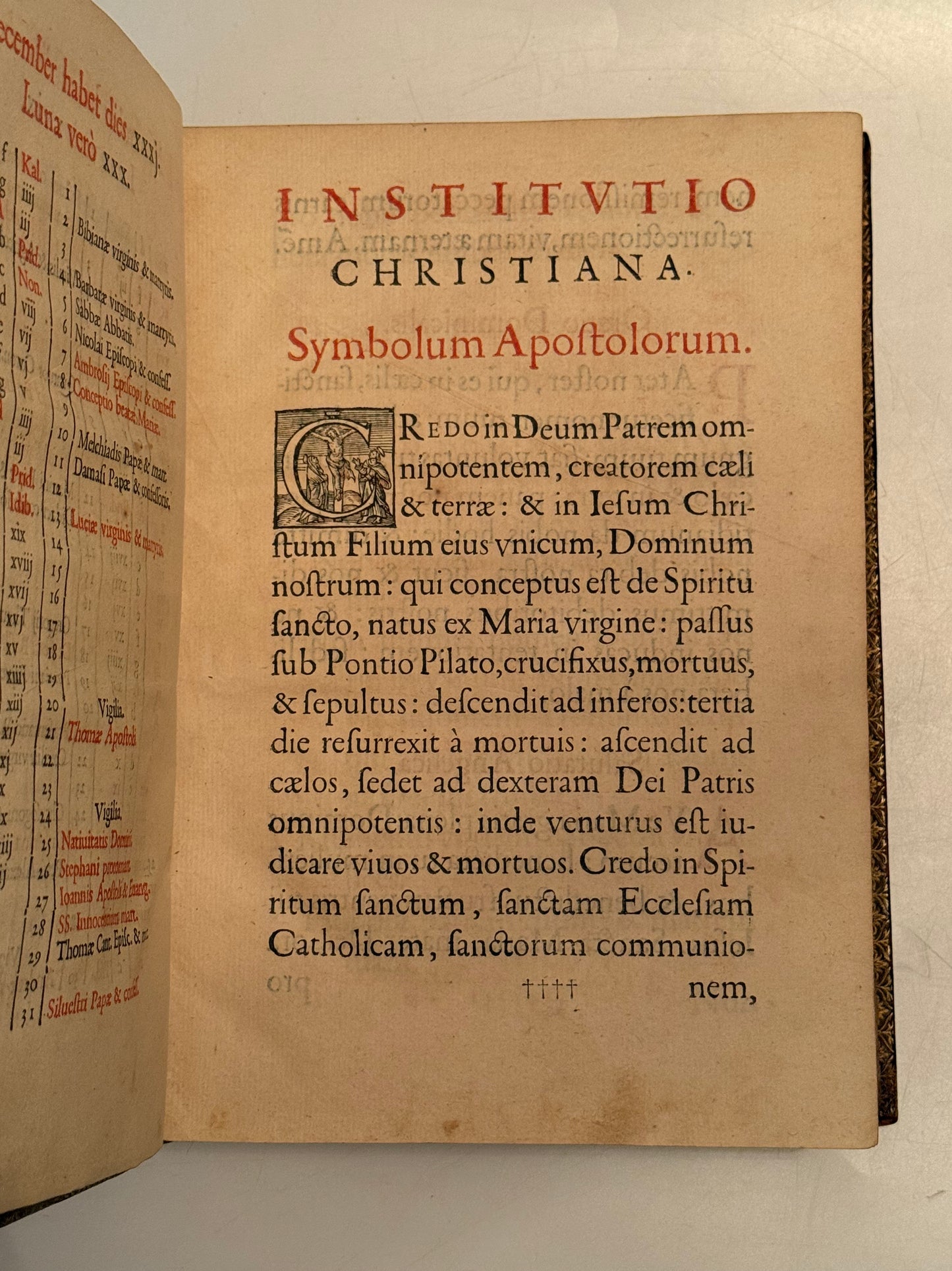 Royal Plantin Book of Hours 1600 First Edition in an English Binding