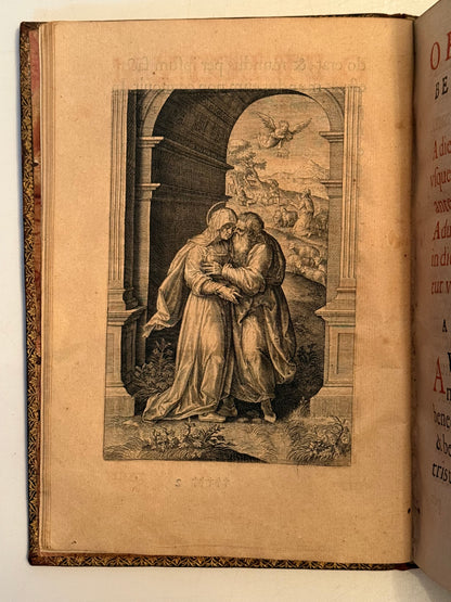 Royal Plantin Book of Hours 1600 First Edition in an English Binding