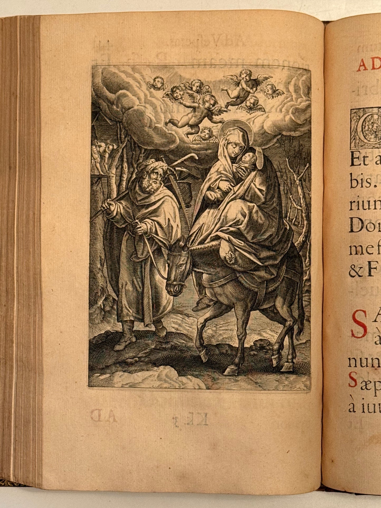 Royal Plantin Book of Hours 1600 First Edition in an English Binding
