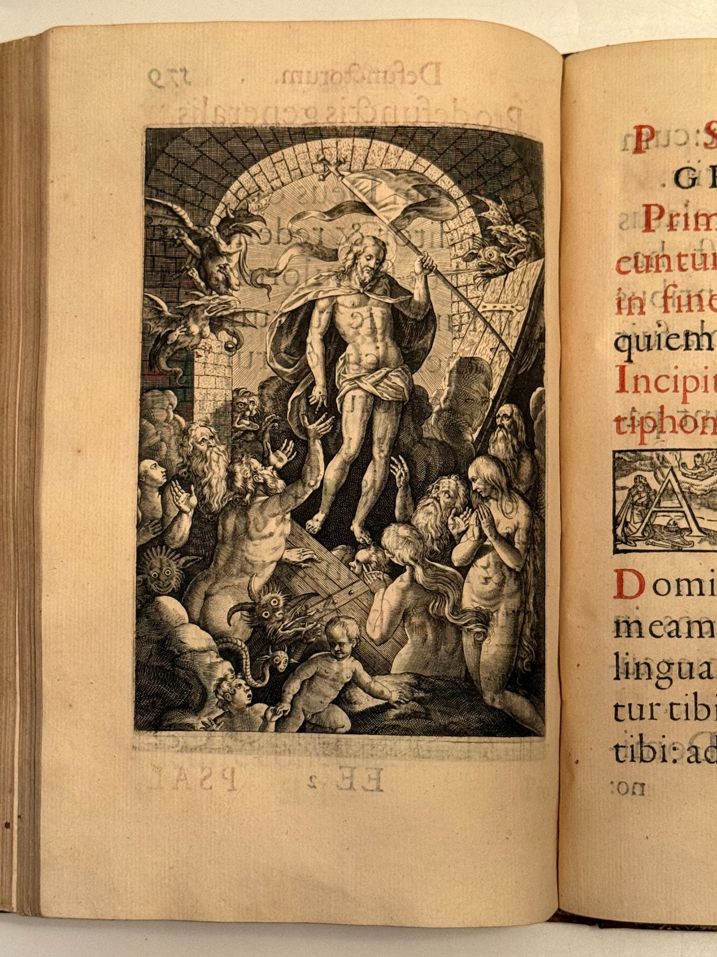 Royal Plantin Book of Hours 1600 First Edition in an English Binding